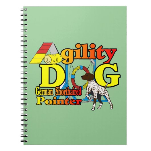 Duitse Shorthaired Pointer Agility Notitieboek (Voorkant)