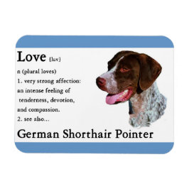 Duitse shorthaired pointer Art Love Magneet