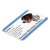 Duitse shorthaired pointer Art Love Magneet (Linkerzijde)