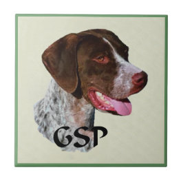 Duitse Shorthaired Pointer Art Tegeltje