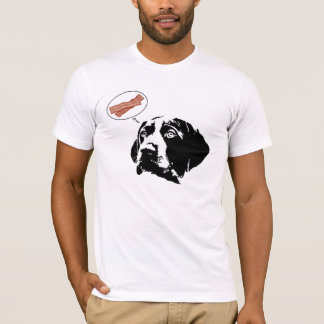 Duitse Shorthaired Pointer "Bacon" Graphic T-Shirt