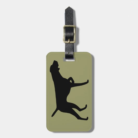 Duitse Shorthaired Pointer Bagagelabel (Voorkant verticaal)