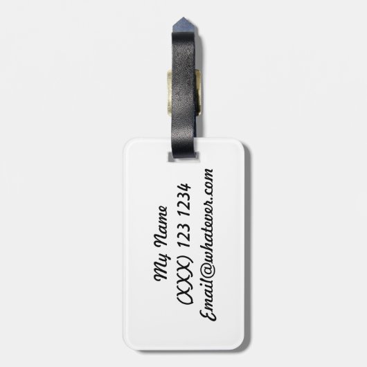 Duitse Shorthaired Pointer Bagagelabel (Achterkant verticaal)