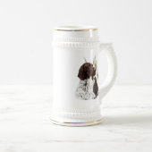 Duitse Shorthaired Pointer Beer Stein Bierpul (Voorkant rechts)