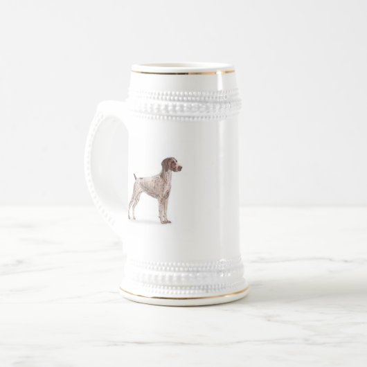 Duitse Shorthaired Pointer Bierpul (Voorkant links)