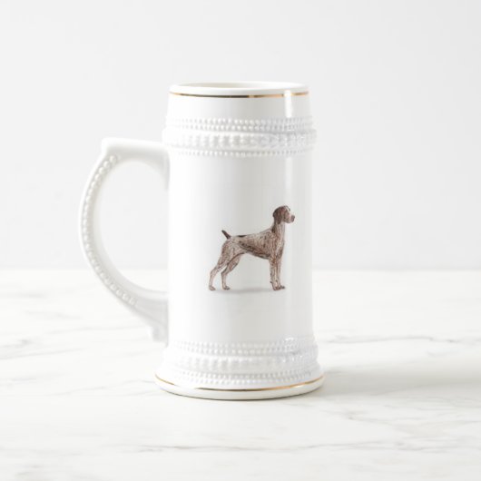 Duitse Shorthaired Pointer Bierpul (Links)