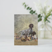 Duitse Shorthaired Pointer Briefkaart (Staand voorkant)