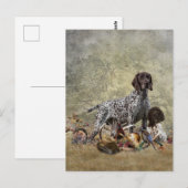 Duitse Shorthaired Pointer Briefkaart (Voorkant / Achterkant)