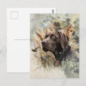Duitse Shorthaired Pointer Briefkaart (Voorkant / Achterkant)