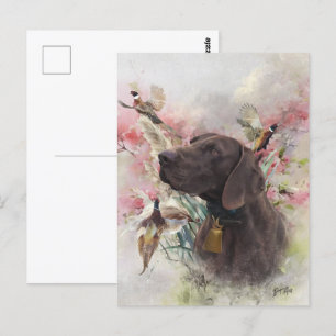 Duitse shorthaired pointer briefkaart