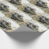 Duitse Shorthaired pointer Cadeaupapier (Hoek)