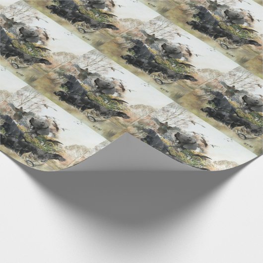 Duitse Shorthaired pointer Cadeaupapier (Hoek)