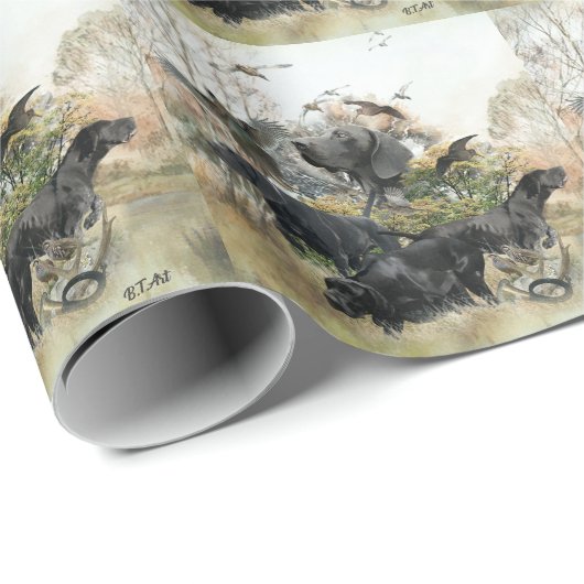 Duitse Shorthaired pointer Cadeaupapier (Rol Hoek)