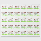 Duitse Shorthaired Pointer Cadeaupapier (Vlak)