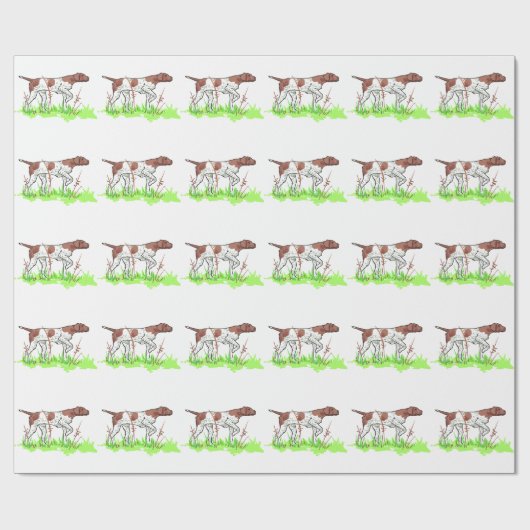 Duitse Shorthaired Pointer Cadeaupapier (Vlak)