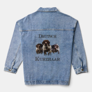 Duitse Shorthaired Pointer Denim Jacket