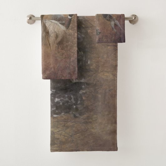 Duitse Shorthaired Pointer, Deutsch Kurzhaar Tapes Bad Handdoek (Insitu)