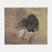 Duitse Shorthaired Pointer, Deutsch Kurzhaar Tapes Fleece Deken (Voorkant (Horizontaal))