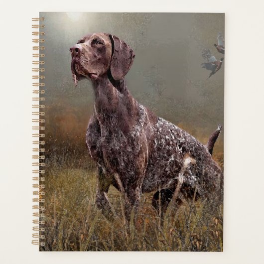 Duitse Shorthaired Pointer, Deutsch Kurzhaar Tapes Planner (Voorkant)