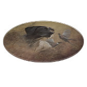 Duitse Shorthaired Pointer, Deutsch Kurzhaar Tapes Snijplank (Hoek)