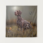 Duitse Shorthaired Pointer, Deutsch Kurzhaar Wandkleed (Voorkant)