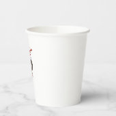 Duitse Shorthaired Pointer Dog Antlers Santa Chris Papieren Bekers (Links)