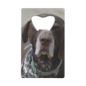 Duitse Shorthaired Pointer Dog Creditkaart Flessenopener (Achterkant)