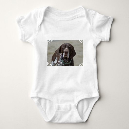 Duitse Shorthaired Pointer Dog Romper (Voorkant)