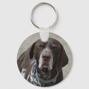 Duitse Shorthaired Pointer Dog Sleutelhanger