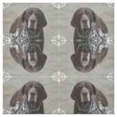 Duitse Shorthaired Pointer Dog Stof (Swatch)
