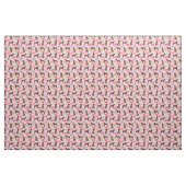 Duitse Shorthaired Pointer donuteert roze Stof (Yard (91,4 cm))
