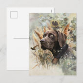 Duitse Shorthaired Pointer Feestdagenkaart (Voorkant / Achterkant)