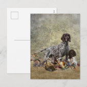Duitse Shorthaired Pointer Feestdagenkaart (Voorkant / Achterkant)