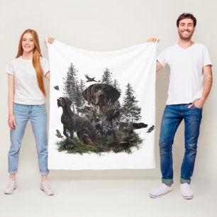 Duitse Shorthaired Pointer Fleece Deken