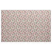 Duitse Shorthaired Pointer floraalcrème Stof (Fat Quarter)