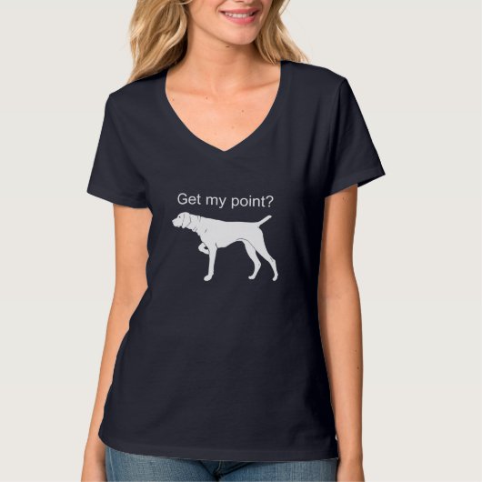 Duitse Shorthaired Pointer Funny Dog Lover T-shirt (Voorkant)