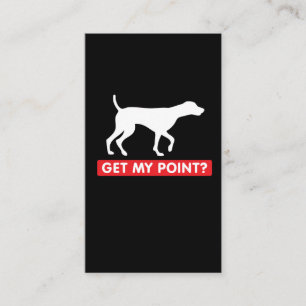 Duitse Shorthaired Pointer Funny Dog Lover Visitekaartje