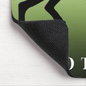 Duitse Shorthaired Pointer "Ga naar het punt" Muismat (Hoek)