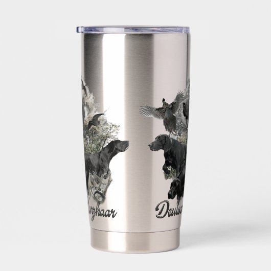 Duitse Shorthaired pointer Geïsoleerde Drinkbeker (Rechts)