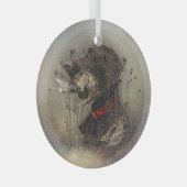 Duitse Shorthaired Pointer Glas Ornament (Voorkant Rechts)