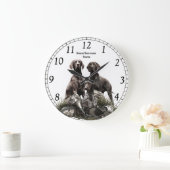 Duitse Shorthaired Pointer Grote Klok (Huis)