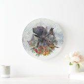 Duitse Shorthaired Pointer - grote klok (Huis)