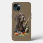 Duitse Shorthaired Pointer GSP Hoesje-Mate iPhon Case-Mate iPhone Case (Achterkant)