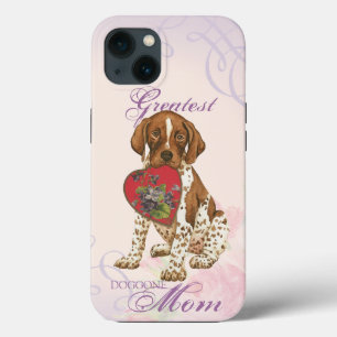 Duitse Shorthaired Pointer Heart mam Case-Mate iPhone Case