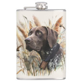 Duitse Shorthaired Pointer Heupfles (Voorkant)