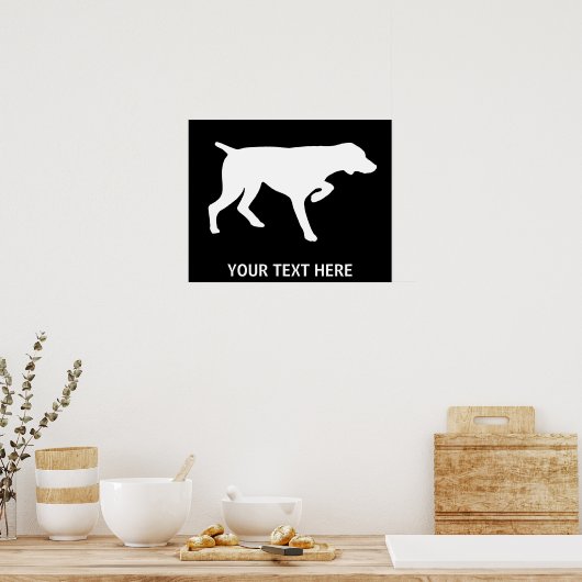 Duitse Shorthaired Pointer-hond -  Poster (Keuken)
