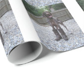 Duitse Shorthaired Pointer in Boots Cadeaupapier (Rol Hoek)