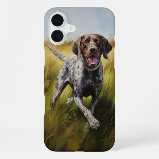 Duitse Shorthaired Pointer iPhone Hoesje (Achterkant)