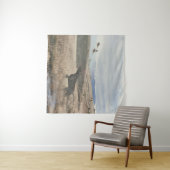 Duitse Shorthaired Pointer jager quail , Art Wandkleed (In Situ (horizontaal))