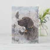 Duitse Shorthaired Pointer Kaart (Staand voorkant)